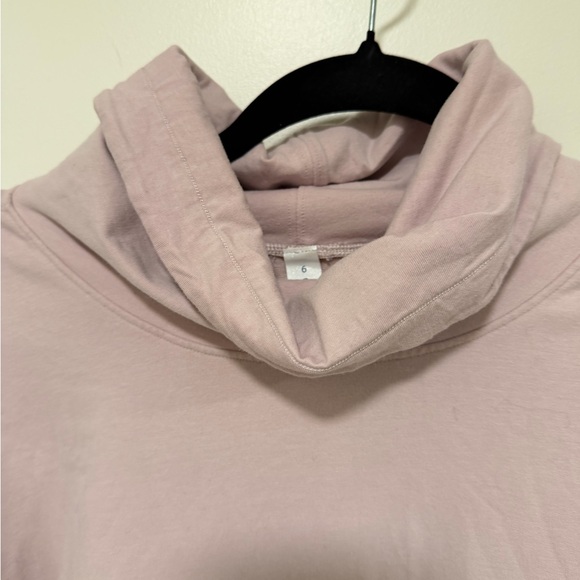 lululemon athletica Women's Light Pink Cowl Neck Sweater - Picture 5 of 9